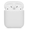 Силиконовый чехол для Apple AirPods 2 TPU Вид 1 Белый