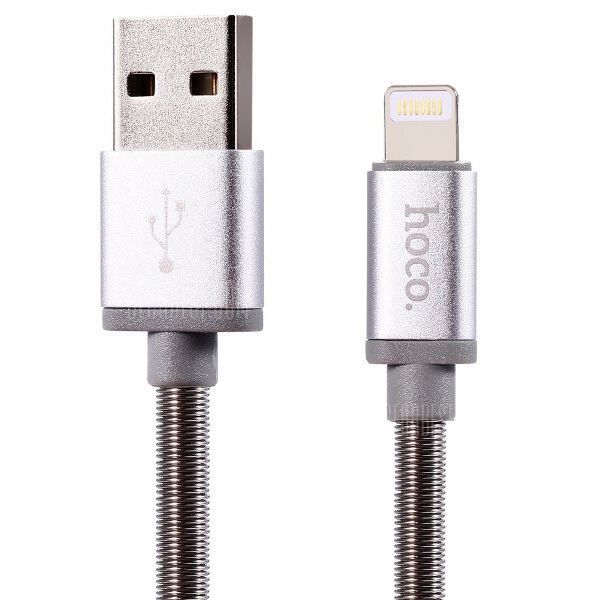 

Кабель USB для Lightning Hoco U5 1.2м Серый