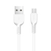 Кабель USB MicroUSB Hoco X20 1м Белый