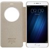 Чехол книжка для Meizu M3E Nillkin FlipCover Золотой