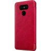 Чехол книжка для LG G6 Nillkin Qin leather case Красный