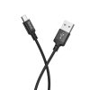 Кабель USB MicroUSB Hoco X14 1м Черный