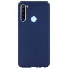 Силиконовый чехол для Xiaomi Redmi Note 8T TPU 1мм Синий матовый