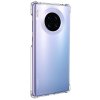 Силиконовый чехол для Huawei Mate 30 Pro TPU Противоударный 1мм Прозрачный глянцевый