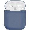 Силиконовый чехол для Apple AirPods 2 TPU Case Темно синий