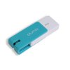 Флешка Qumo Click USB 2.0 QM16GUD-CLK-AZURE 16Gb Лазурная