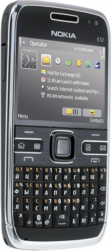 Nokia E72 Zodium Black Navi