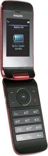 Philips xenium X530 red