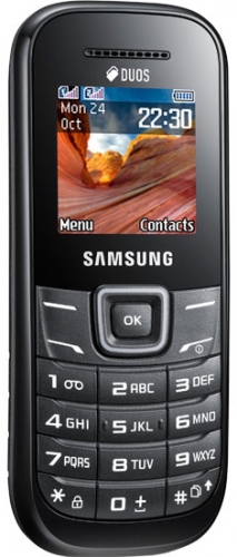 Samsung GT-E1202I Duos Black