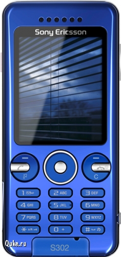 Sony Ericsson S302, Blue