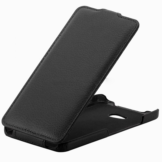 Чехол книжка для Microsoft Lumia 650 UpCase Черный