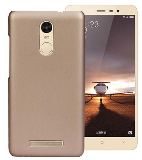 Чехол накладка для Xiaomi Redmi Note 3 Чехольчикофф Золотой