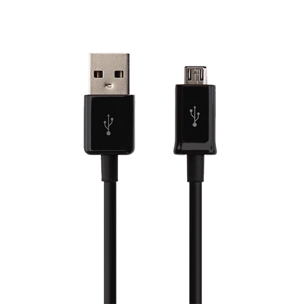 Кабель USB MicroUSB 1м Черный