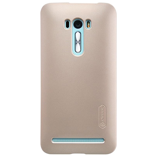 Чехол накладка для Asus ZenFone Go ZB452KG Nillkin Super Frosted Shield Золотой