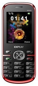 Explay MU220 Black Red