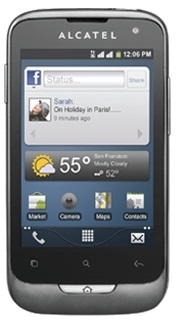 Alcatel One Touch 985D Raven Black