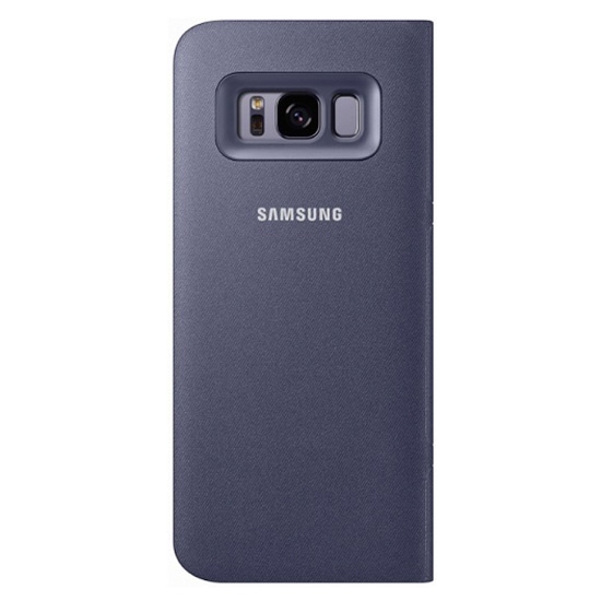 Чехол книжка для Samsung Galaxy S8 LED View Cover EF-NG950PVEGRU Фиолетовый