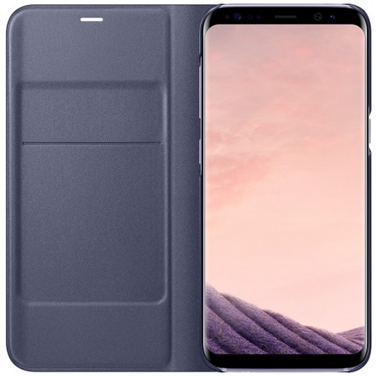 Чехол книжка для Samsung Galaxy S8 LED View Cover EF-NG950PVEGRU Фиолетовый