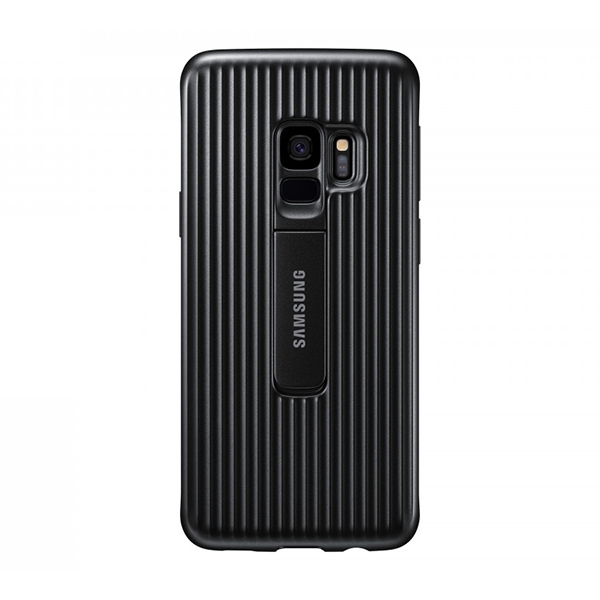 Чехол накладка для Samsung Galaxy S9 Protective Standing Cover EF-RG960CBEGRU Черный