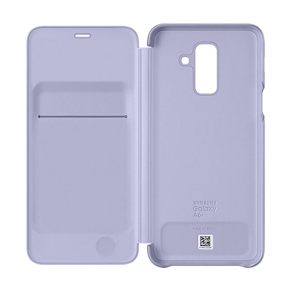 Чехол книжка для Samsung Galaxy A6 Wallet Cover EF-WA600CVEGRU Фиолетовый