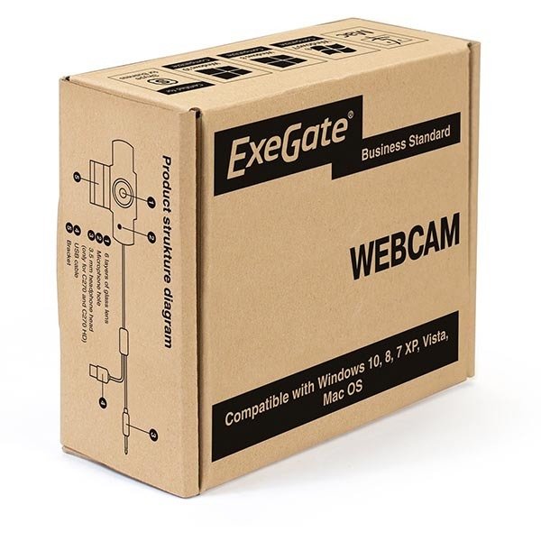 Web-камера ExeGate EX286180RUS