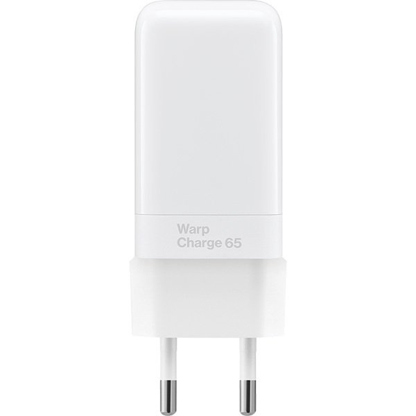 Сетевое зарядное устройство OnePlus Warp Charge 65 Power Adapter White EU Белое