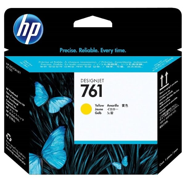 Картридж струйный HP 761 CH645A желтый