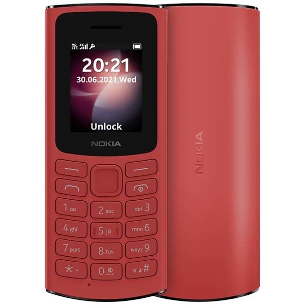 Nokia 105 DS (2021) Red