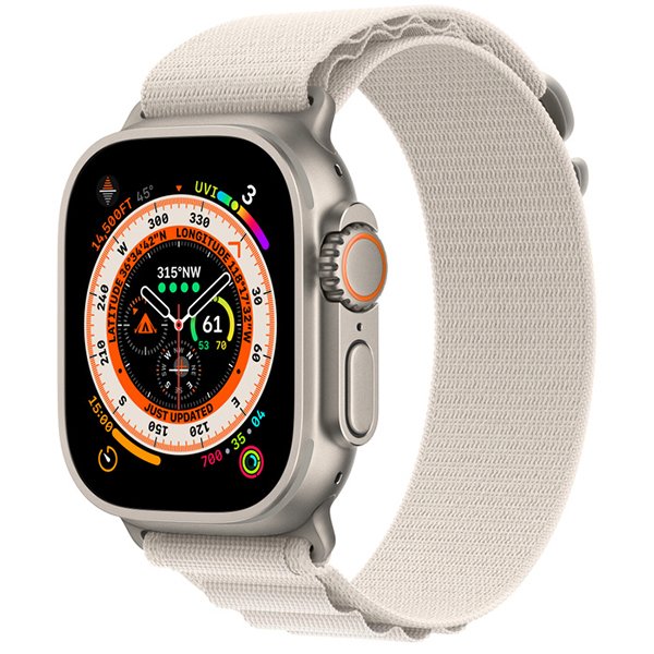 Apple Watch Ultra 49mm GPS Alpine Loop M Starlight