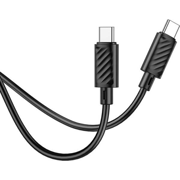 Кабель USB Type-C Type-C Hoco X88 1м Черный