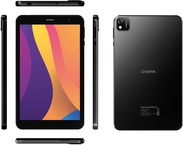 Digma Optima 8403D 4/64Gb Black