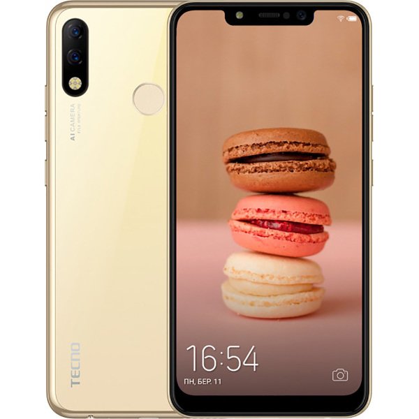 Tecno Spark 3 Pro Champaign Gold