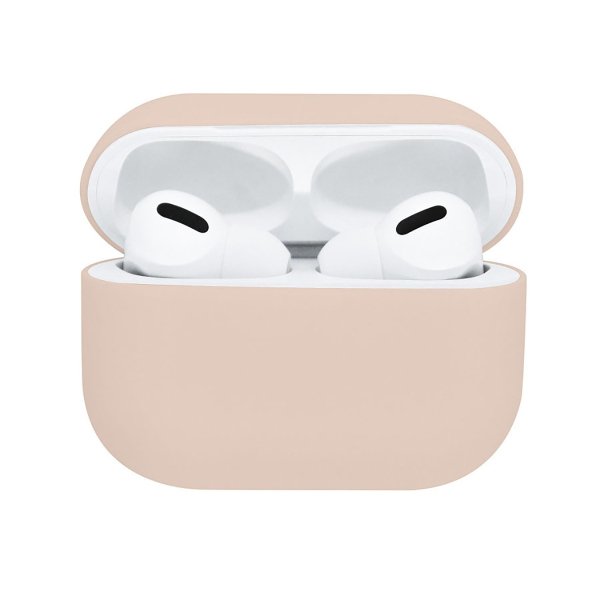 Силиконовый чехол для Apple Airpods Pro TPU Case Розовый