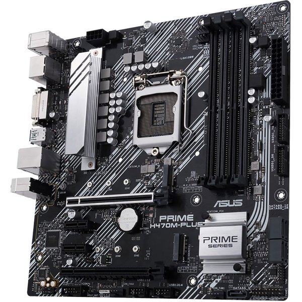 Материнская плата Asus PRIME H470M-PLUS Soc-1200 (PRIME H470M-PLUS)