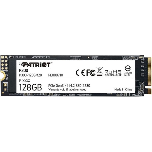 SSD накопитель Patriot P300 P300P128GM28 128Gb