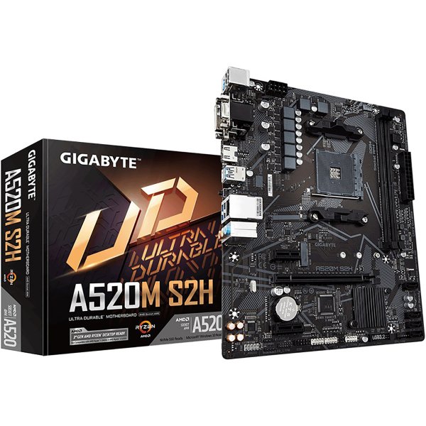 Материнская плата Gigabyte A520M S2H Soc-AM4 (A520M S2H)