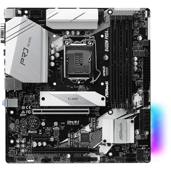 Материнская плата Asrock B460M Pro4 Soc-1200