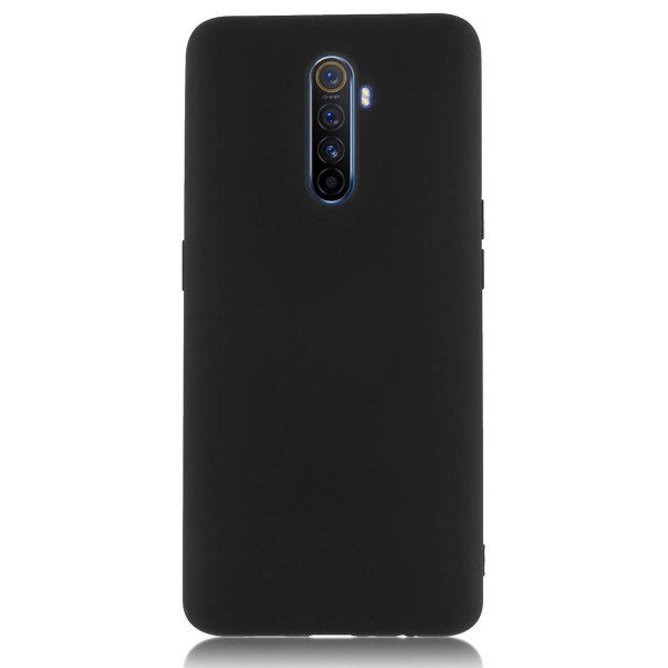 Силиконовый чехол для Realme X2 Pro TPU 1мм Черный матовый