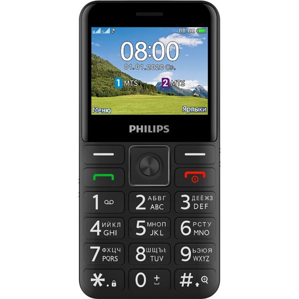 Philips Xenium E207 Black