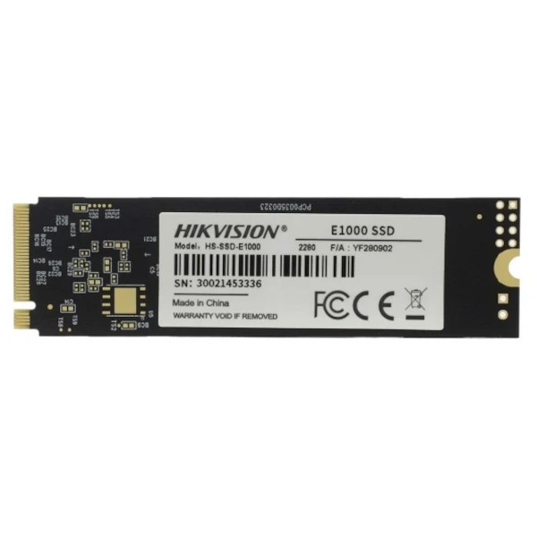 Твердотельный накопитель(SSD) Hikvision E1000 512Gb HS-SSD-E1000 512G