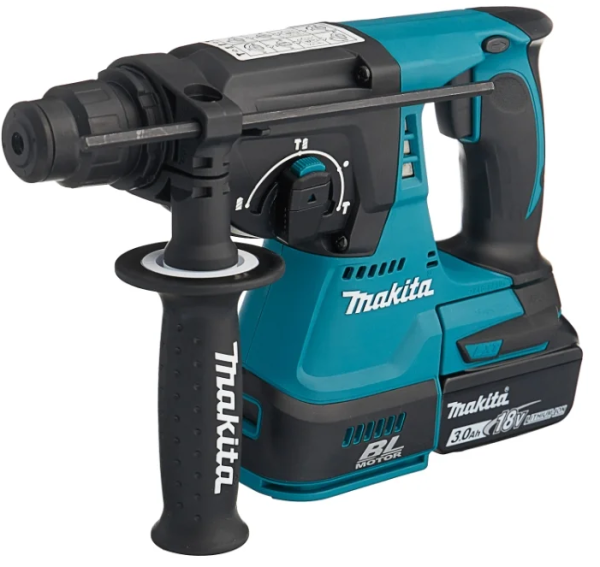 Перфоратор аккумуляторный Makita DHR242RFE 3 0Ач х2