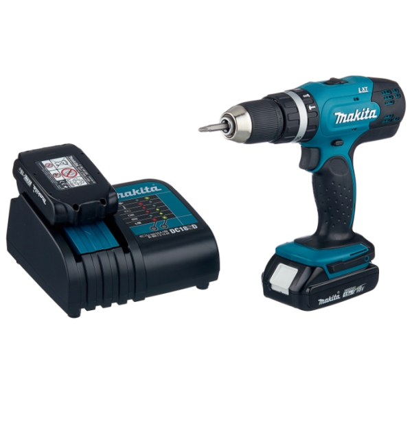 Аккумуляторная ударная дрель-шуруповерт Makita DHP453SYE 180883