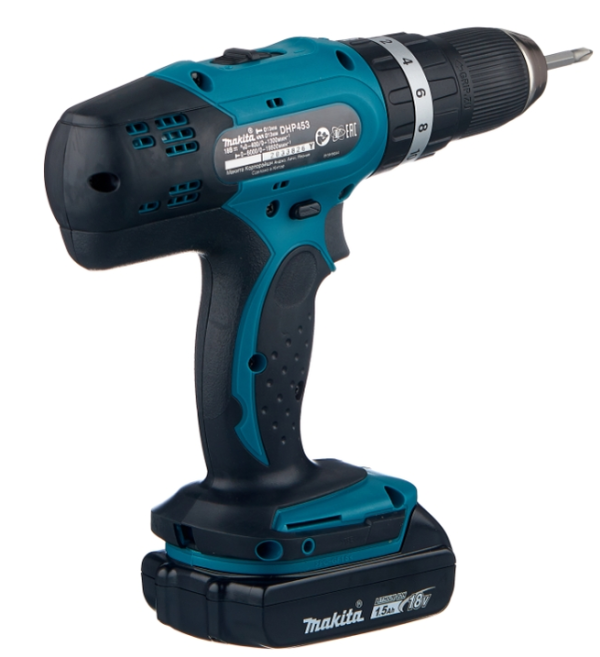 Аккумуляторная ударная дрель-шуруповерт Makita DHP453SYE 180883