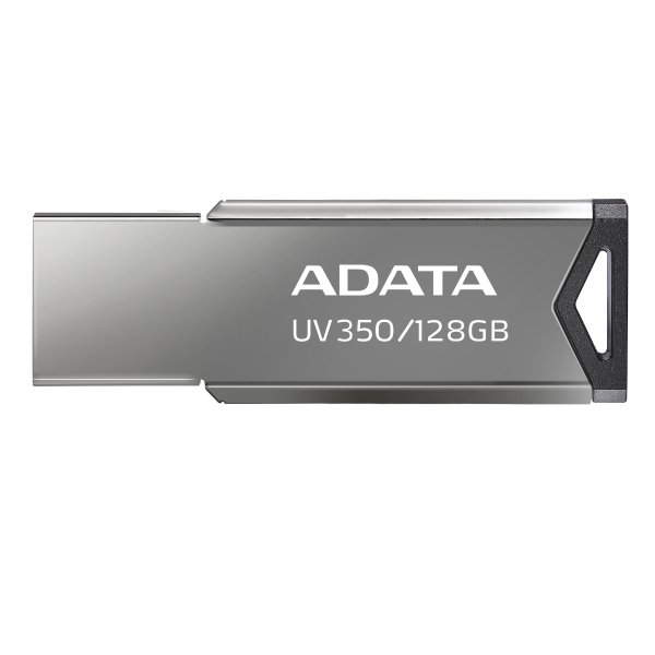 Флешка Adata UV350 USB 3.1 AUV350-128G-RBK 128Gb Серебристая