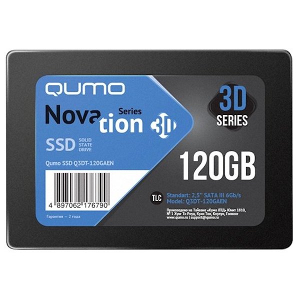 Твердотельный накопитель(SSD) Qumo 120Gb Q3DT-120GAEN OEM