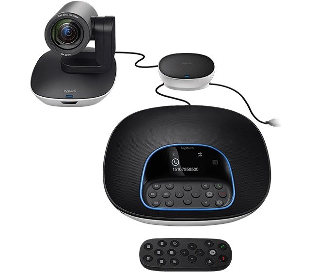 Web-камера Logitech Conference Cam GROUP 960-001057 Черная