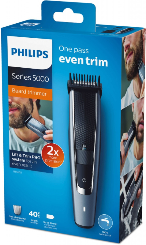 Триммер Philips BT5502 15 Черный