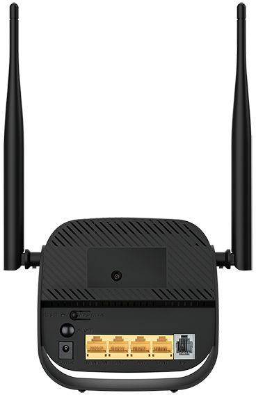 Роутер беспроводной D-Link DSL-2750U Черный