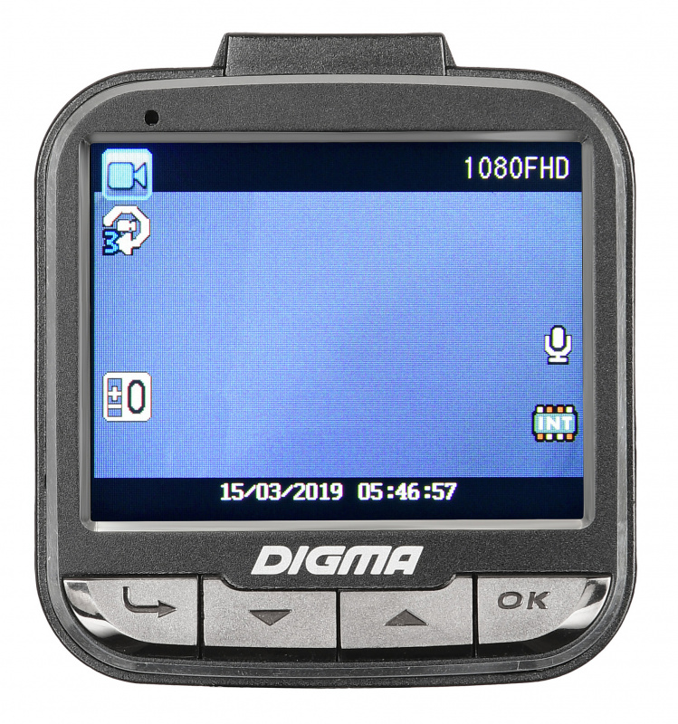 Видеорегистратор Digma FreeDrive 206 Night FHD Черный