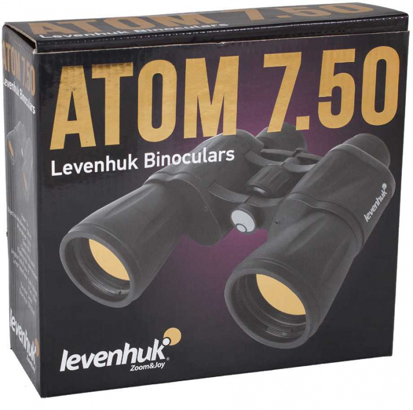 Бинокль Levenhuk Atom 7x50 Черный